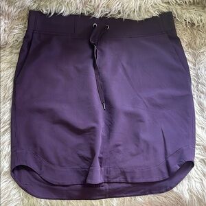 Athleta Plum Skirt with Drawstring